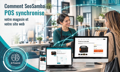 Comment SeoSamba POS synchronise votre magasin et votre site web