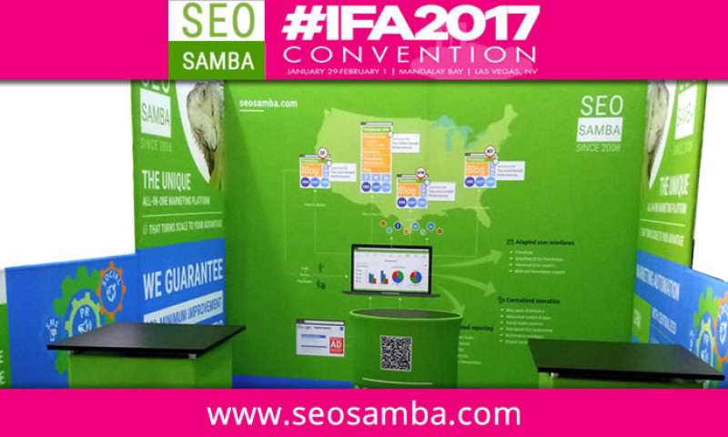 Franchise Marketing Software SeoSamba to Exhibit at International Franchise Association Show #IFA2017 in Las Vegas