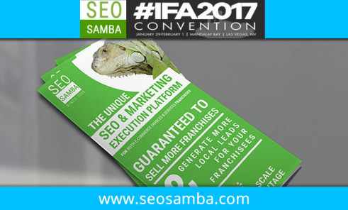 SeoSamba to reveal breakthrough franchise marketing & CRM software at IFA 2017 Las Vegas (Booth #134)