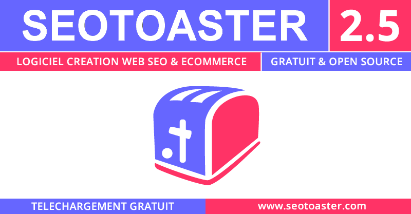 Nouvelles versions (v2.5) pour SeoToaster CMS & eCommerce